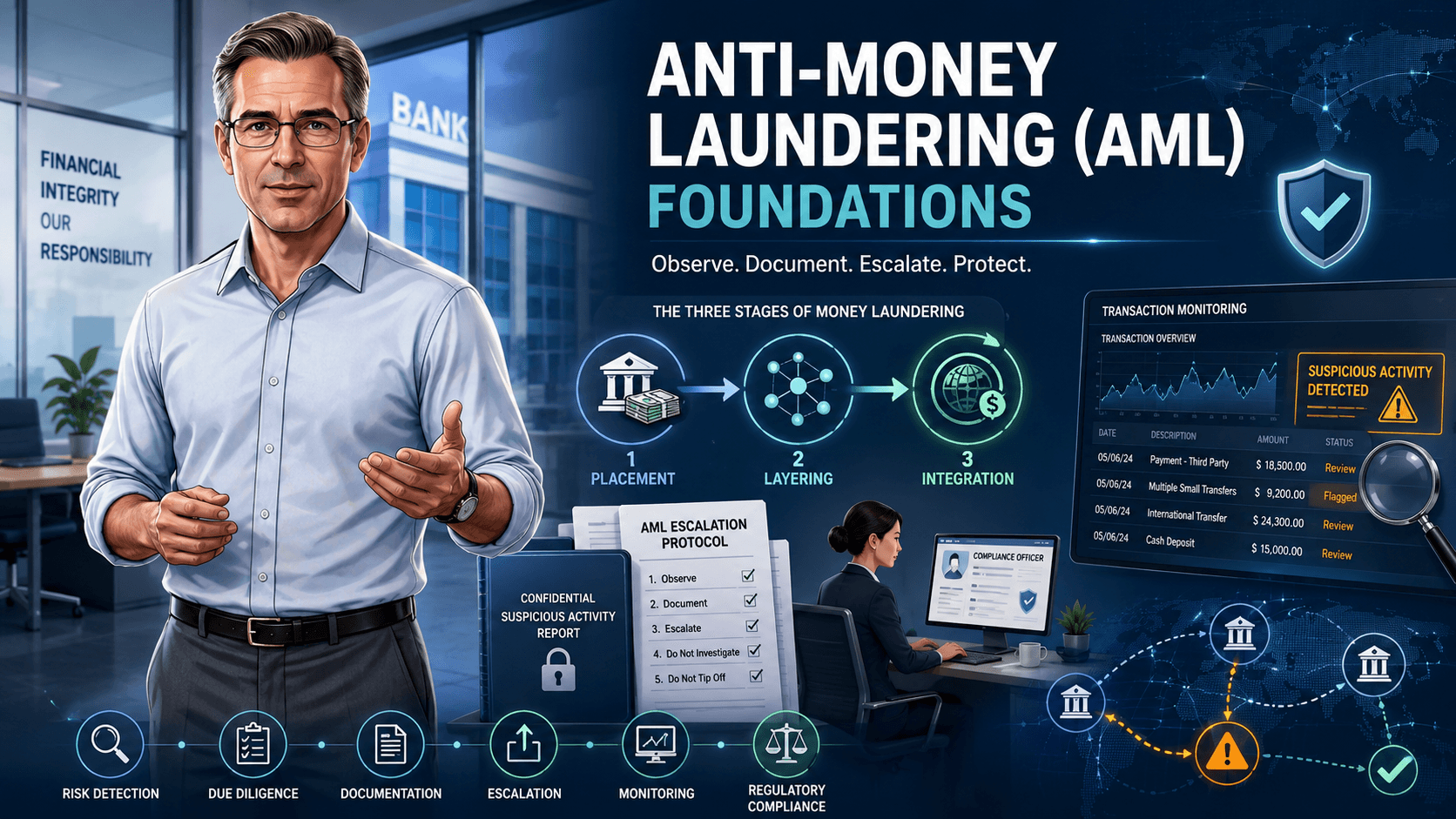 Anti-Money Laundering (AML) Compliance SCORM Course SCORM course thumbnail