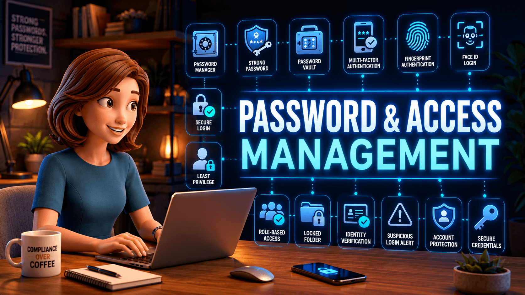 Password and Access Management Training- Video SCORM Course SCORM course thumbnail